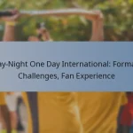Day-Night One Day International: Format, Challenges, Fan Experience