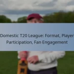 Domestic T20 League: Format, Player Participation, Fan Engagement