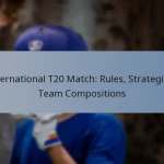 International T20 Match: Rules, Strategies, Team Compositions