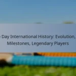 One Day International History: Evolution, Key Milestones, Legendary Players