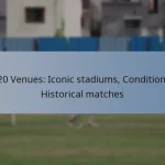 T20 Venues: Iconic stadiums, Conditions, Historical matches