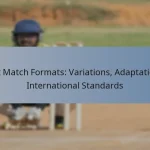 Test Match Formats: Variations, Adaptations, International Standards